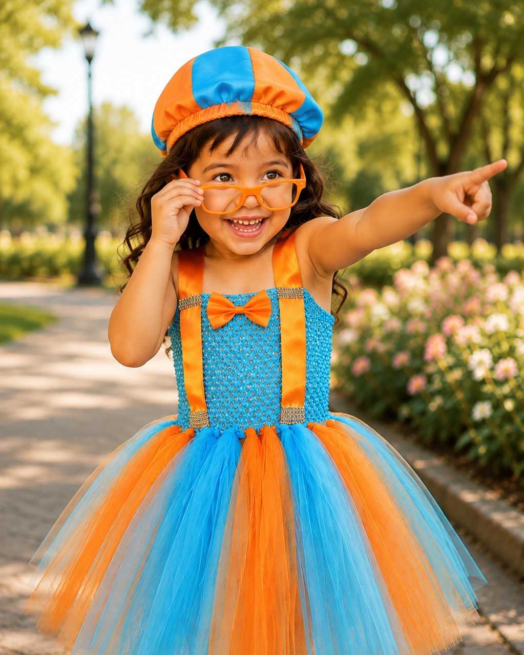 3 pieces of pure adventure magic in one complete set ✨

Let little explorers channel their inner Blippi with this vibrant tutu dress, matching hat, and fun glasses. Perfect for birthday parties, Halloween, or everyday dress-up adventures that spark joy and imagination.

Shop the look:
https://ssdlr.shop/l/e6b55809

#BlippiCostume #TutuDressMagic #DressUpAdventure #KidsCostume #BirthdayOutfit