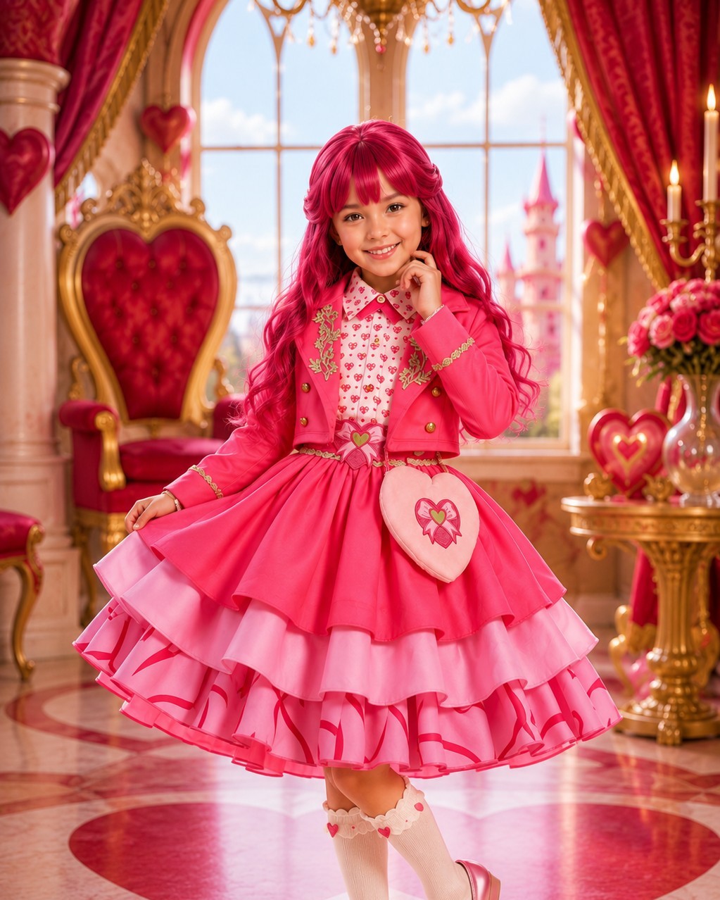 Your little dreamer is ready for her most magical moment.

Princess Bridget's Royal Heart Deluxe Costume Set brings enchantment to every twirl. From the stunning layered pink dress to the coordinating jacket and accessories, this complete set makes dress-up effortless—and absolutely unforgettable.

Perfect for birthday parties, Halloween adventures, or imaginative play that calls for a touch of royal sparkle. Available now for $68.99.

Shop the magic: https://ssdlr.shop/l/ebb4b28b

#PrincessCostume #DressUpMagic #DeluxeCostumeSet #GirlsHalloweenCostume #BirthdayPartyOutfit