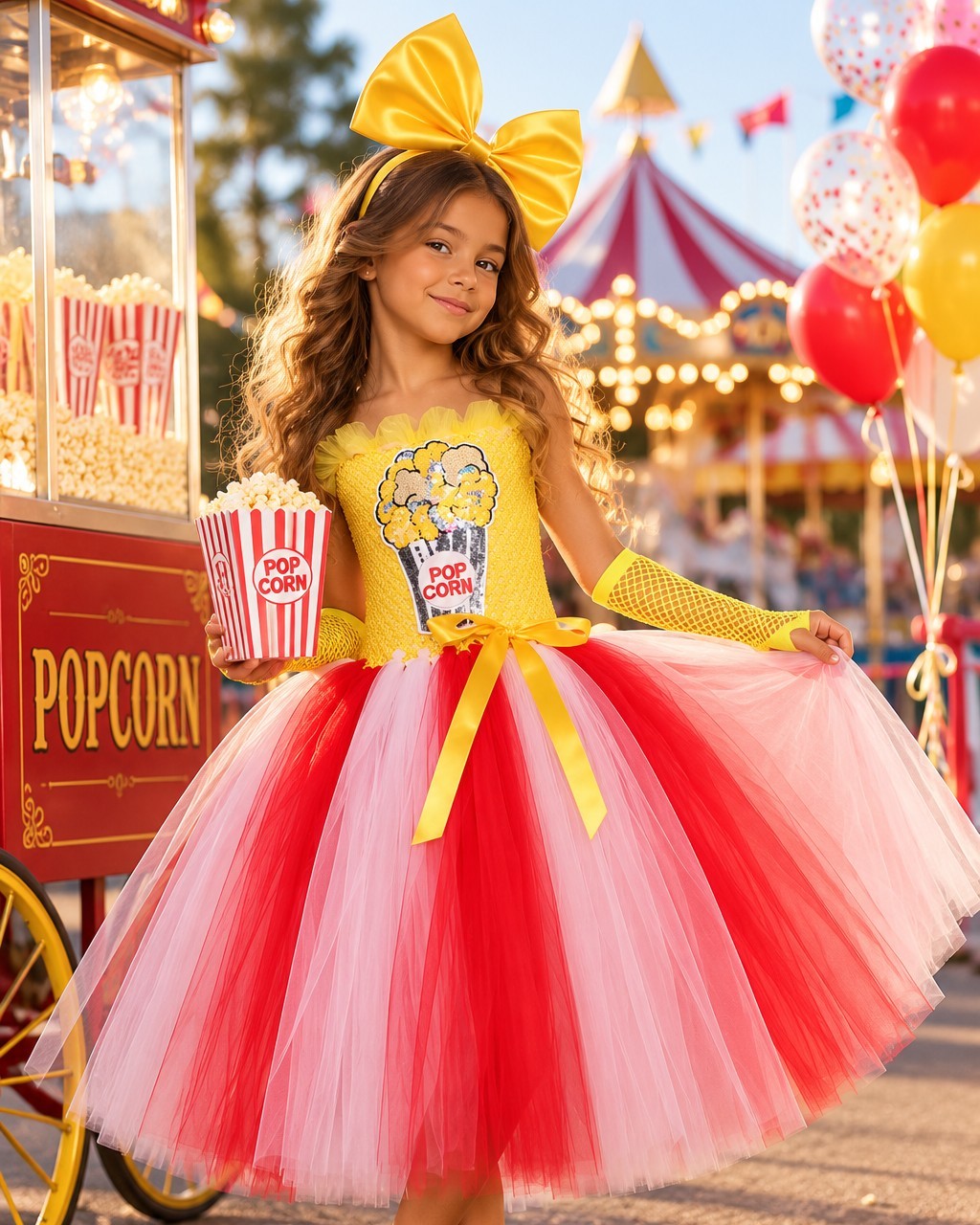 Sweet popcorn kernels popping into a twirl-worthy tutu moment. ✨

This adorable Poppin' Sweet Popcorn Princess set brings carnival magic to life with a vibrant tutu dress and all the accessories little dreamers need for their next big adventure—whether it's Halloween, a birthday party, or pure imaginative play.

Complete costume magic, ready to wear.

https://ssdlr.shop/l/c1a778d6

#PopcornPrincess #TutuDressUp #CostumeMagic #DressUpFun #Lolli&Lace