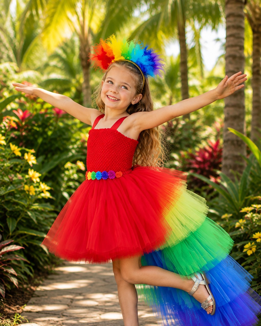 Tropical birds just got a serious upgrade.

This Macaw Rainbow Tutu Dress & Feather Headband Set is pure dress-up magic—vibrant feathers, a twirl-worthy high-low tutu, and a show-stopping headband that screams adventure. Perfect for birthday parties, costume days, photoshoots, or just because imaginative play deserves this much sparkle.

https://ssdlr.shop/l/08578343

#MacawMagic #TutuDressUp #RainbowCostume #DressUpDays #LittleDreamers