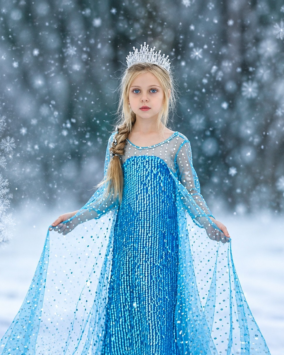 Ever wondered what it feels like to step into a frozen fairytale?

This sparkling ice princess dress transforms little dreamers into snow queens with its shimmering details and enchanted blue gown. Perfect for birthday magic, dress-up adventures, or those "I want to be Elsa" moments that make childhood unforgettable.

https://ssdlr.shop/l/3146ccbc

✨👑🩷 #FrozenDressUp #PrincessMagic #SparkleAndDream