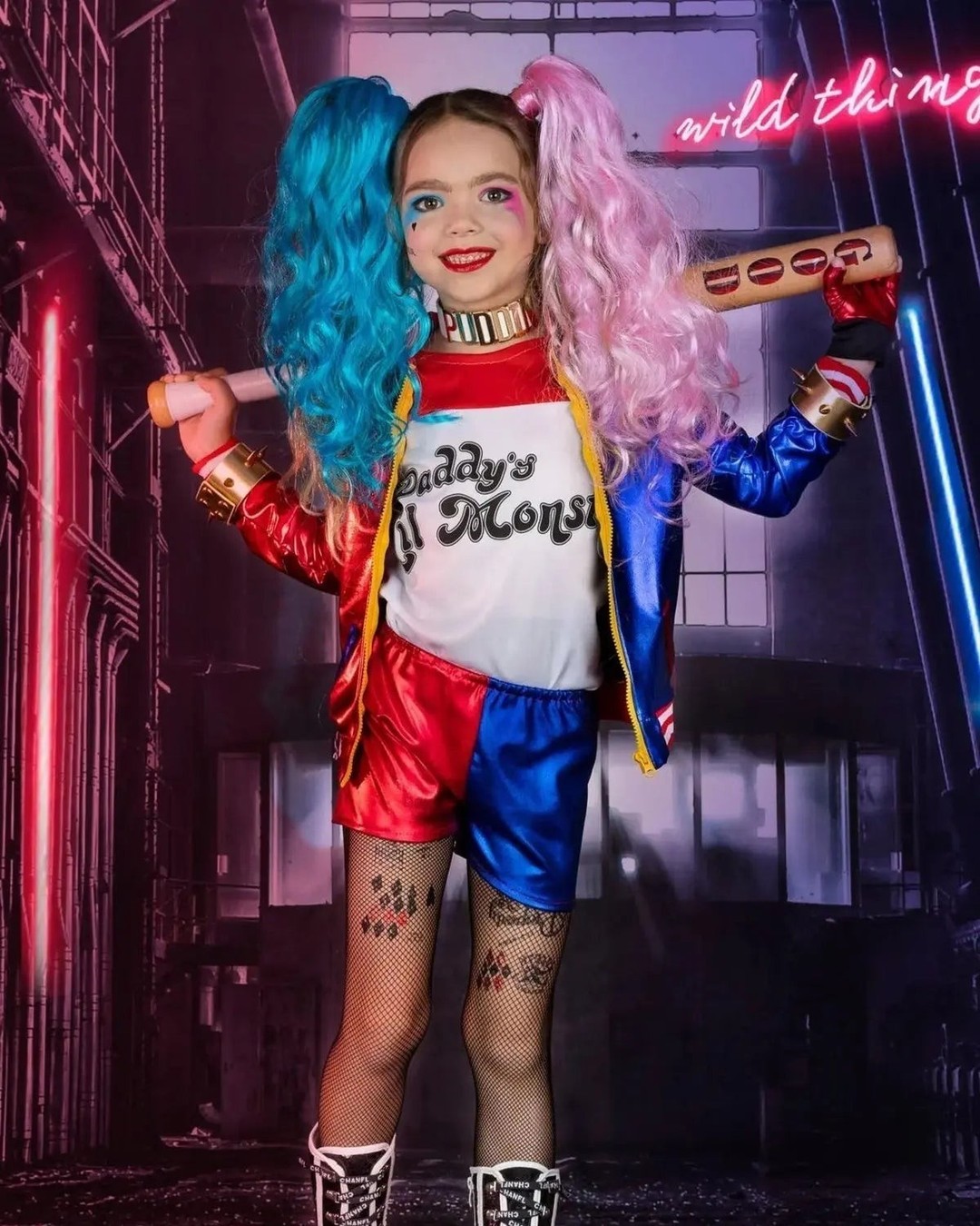 Harley Quinn costumes are the ultimate way to bring mischief and magic to playtime. ✨

This deluxe set has everything—the iconic jacket, vibrant wig, bat accessory, and all the details that make little dreamers feel like the boldest character in Gotham. Perfect for Halloween, cosplay, birthday parties, or any adventure that calls for a little chaos and a lot of fun.

https://ssdlr.shop/l/0c9e3114

#HarleyQuinnCostume #GirlsCosplay #VillainVibes #DressUpMagic #CostumeSet