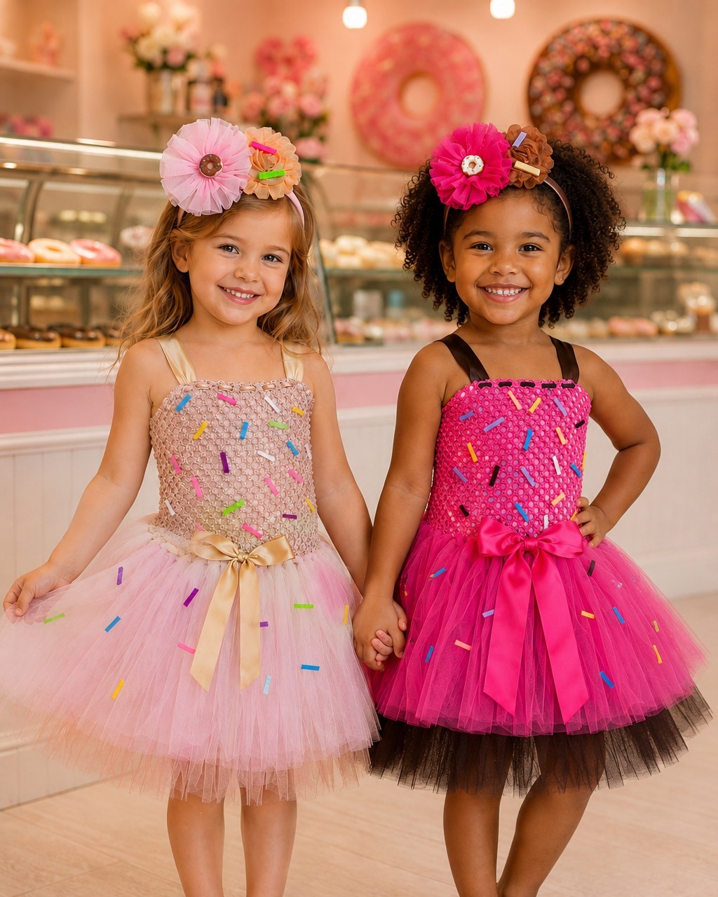 Sugar-sweet twirls and sprinkle-covered dreams come to life in this adorable donut costume set.

Little ones will feel like the sweetest treat at every celebration—from birthday parties to Halloween adventures. The vibrant tutu dress paired with the matching headband makes getting dressed up pure magic. ✨🍩

https://ssdlr.shop/l/fbd14d63

#DonutCostume #TutuDress #BirthdayOutfit #DressUpMagic #KidsFashion