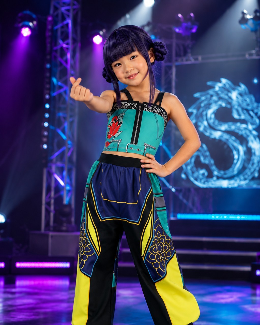 Ever wondered what it feels like to be a pop star on stage? ✨

The Zoey Demon Hunters Pop Star Costume & Wig Set brings that electric energy to life. Complete with everything she needs to shine—costume, wig, and all the attitude—this is dress-up magic at its finest.

Perfect for Halloween, cosplay, dance performances, or whenever the mood strikes for a little stardom.

https://ssdlr.shop/l/1060e595

#PopStarCostume #DemonHuntersCostume #KidsCosplay #DressUpMagic #HalloweenCostume